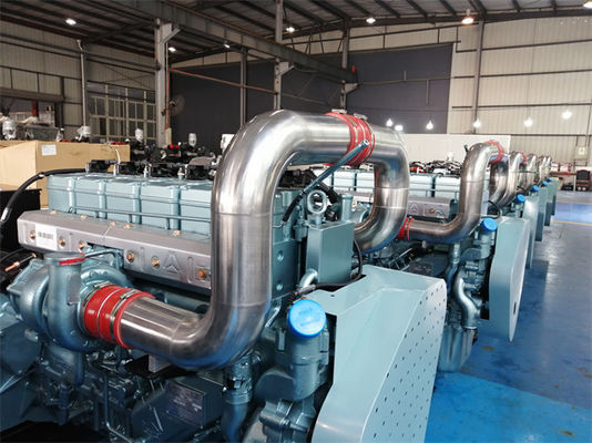 1800RPM Industrial Natural Gas Generators Combined Heat and Power 250KW